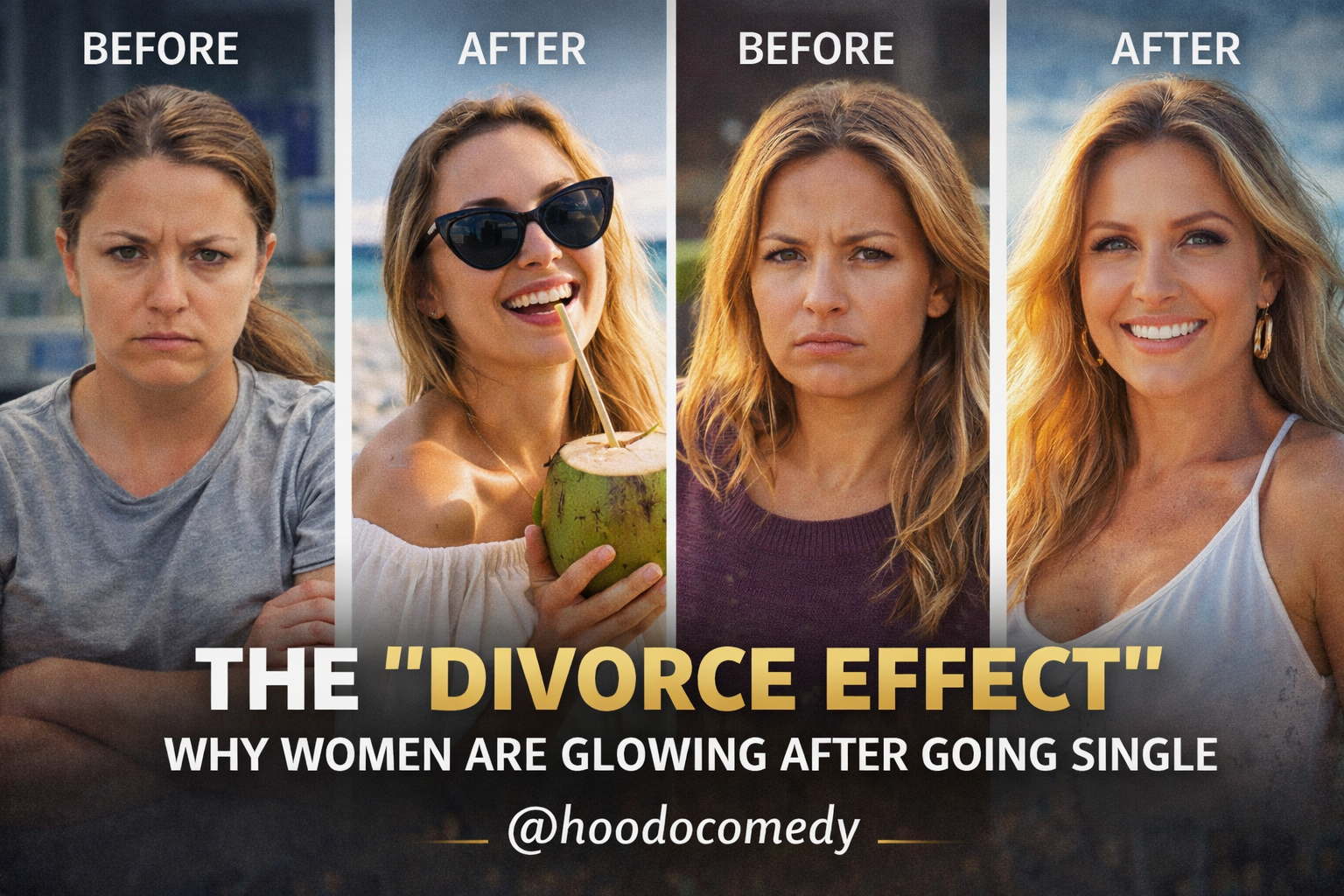 Viral “Divorce Effect” Reveals Shocking Result: Life After Marriage