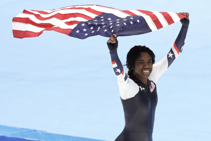 Erin Jackson Goes Viral For Making History With Olympic Gold